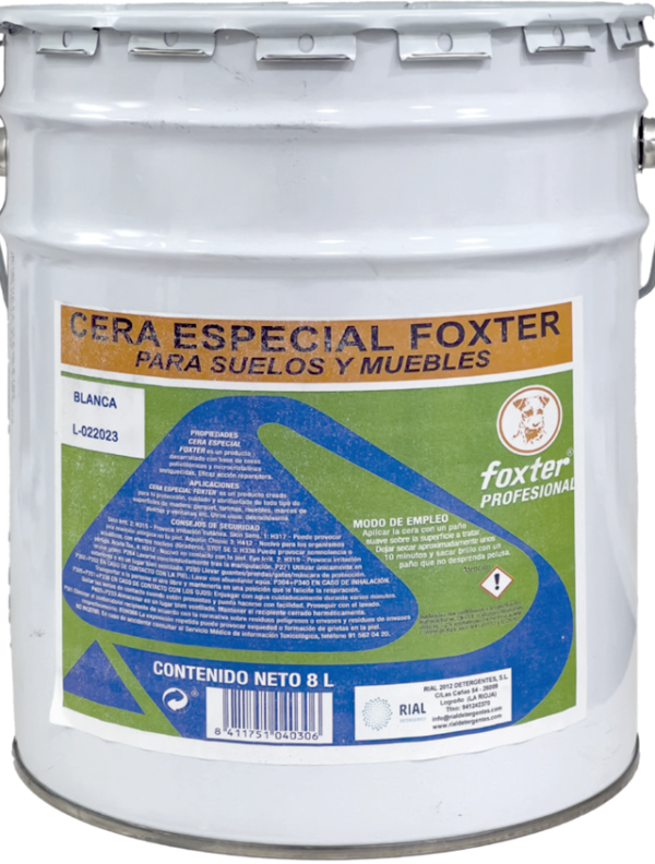 Foxter cera especial
